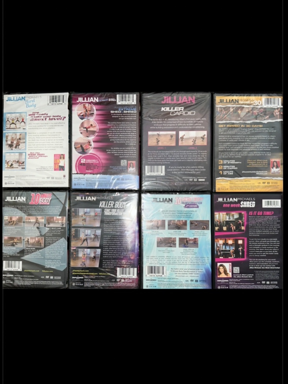 Set of 8 Workout DVD’s - Picture 3 of 4
